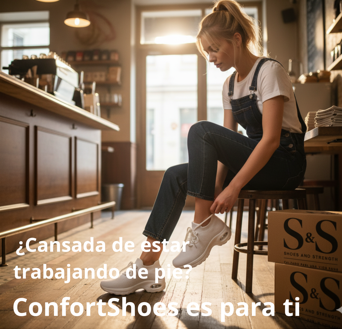 Calzado Ergonómico Antidolor para mujer - ComfortShoes®